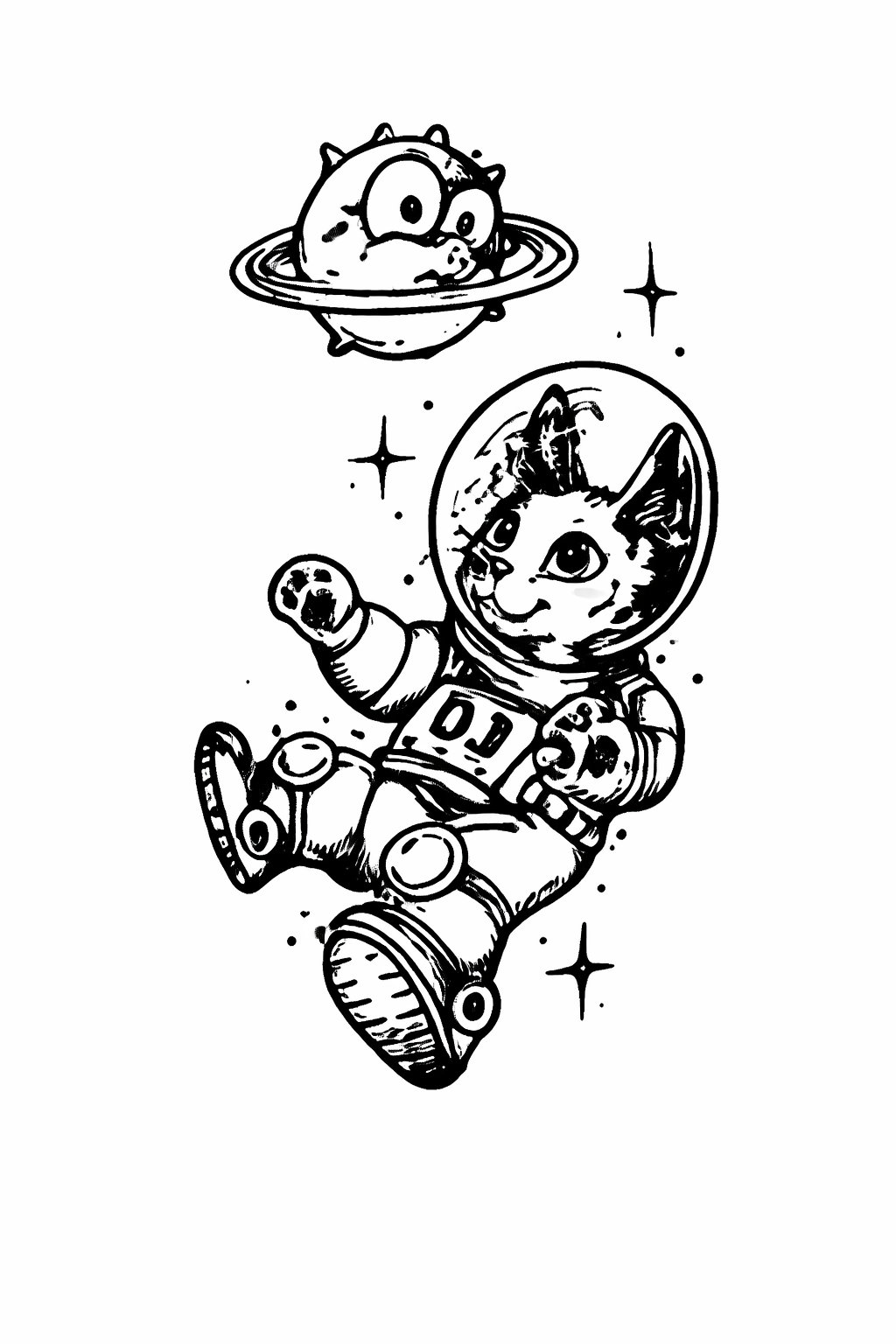 Floating Astronaut