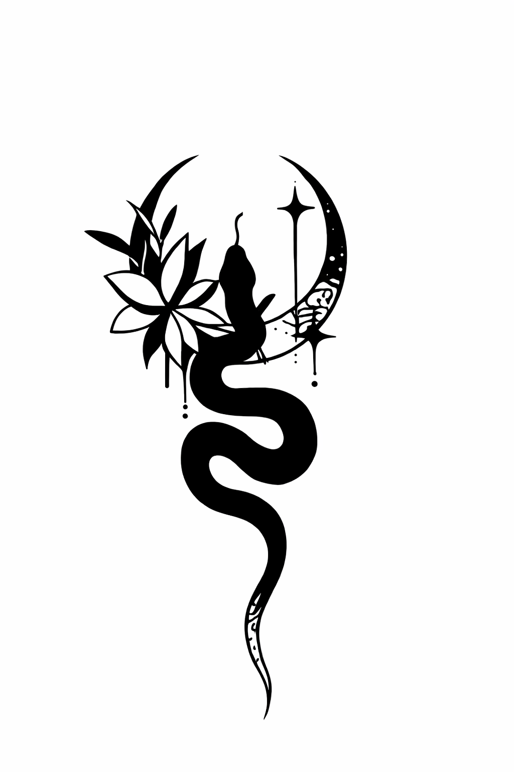 Snake Moon Flower