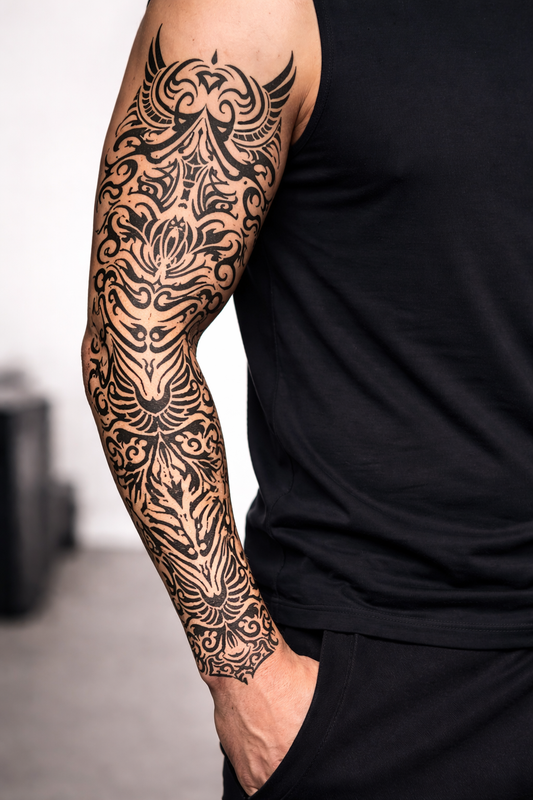 Geometric Tribal Totem