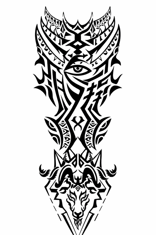 Tribal Wolf Totem